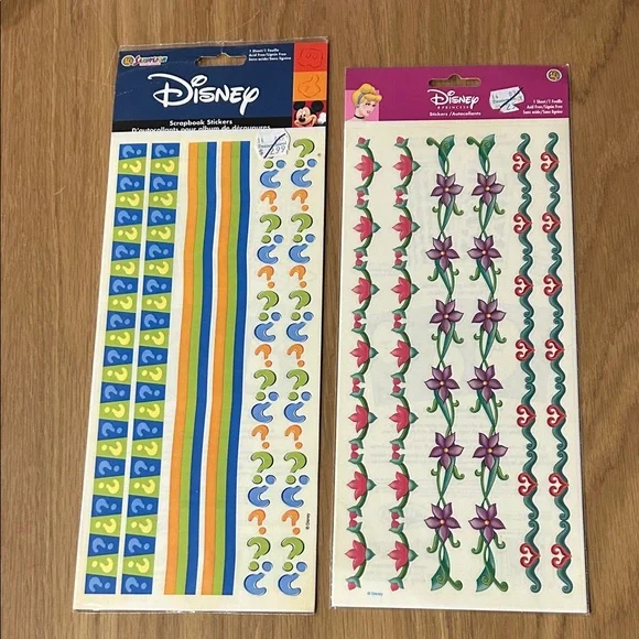 Disney Sandylion Sticker Collection with Blue, Yellow, and Green (Set of 5) - Picture 6 of 16